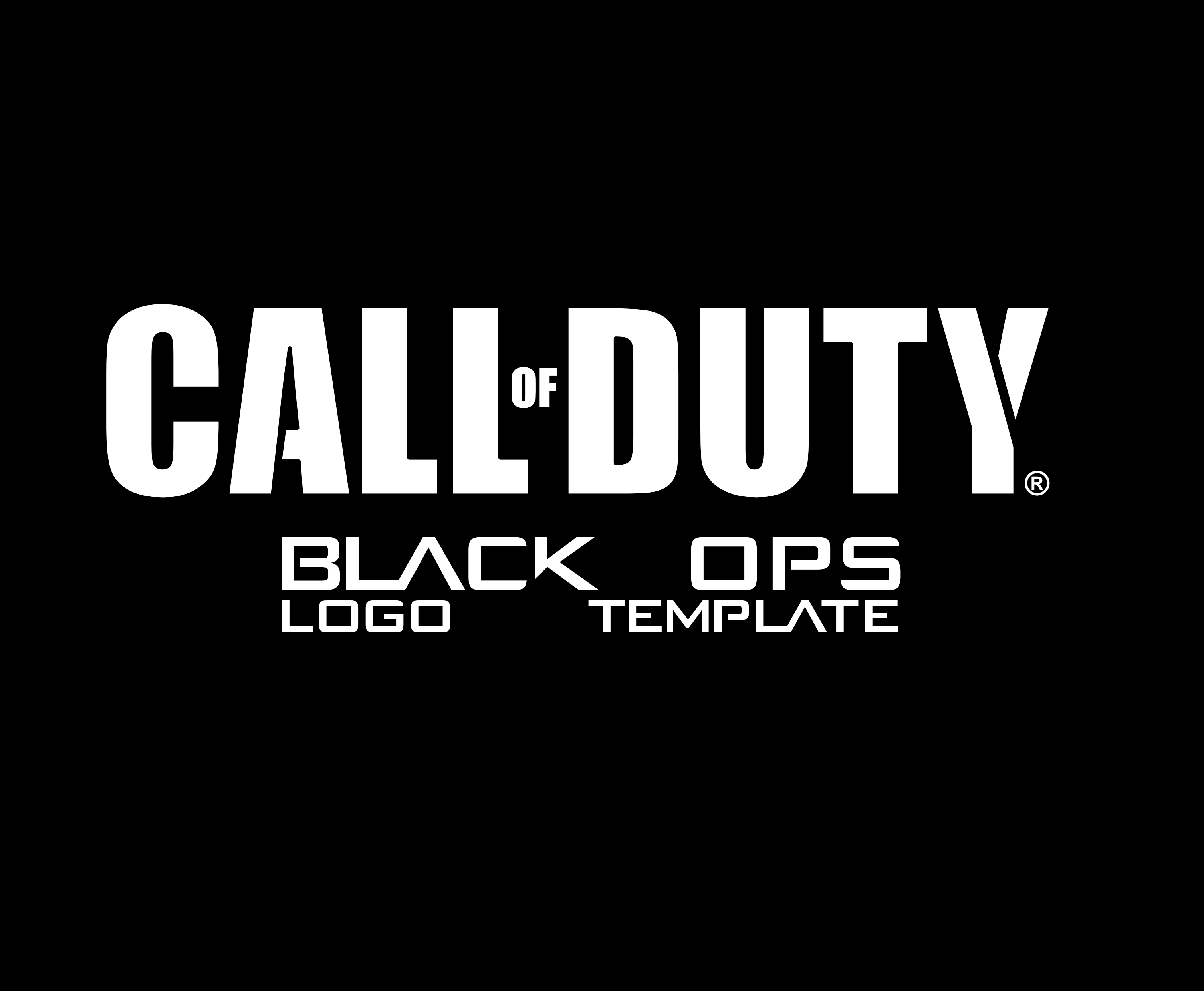 Cod Black Ops Logo Template Pack by redenekz on DeviantArt