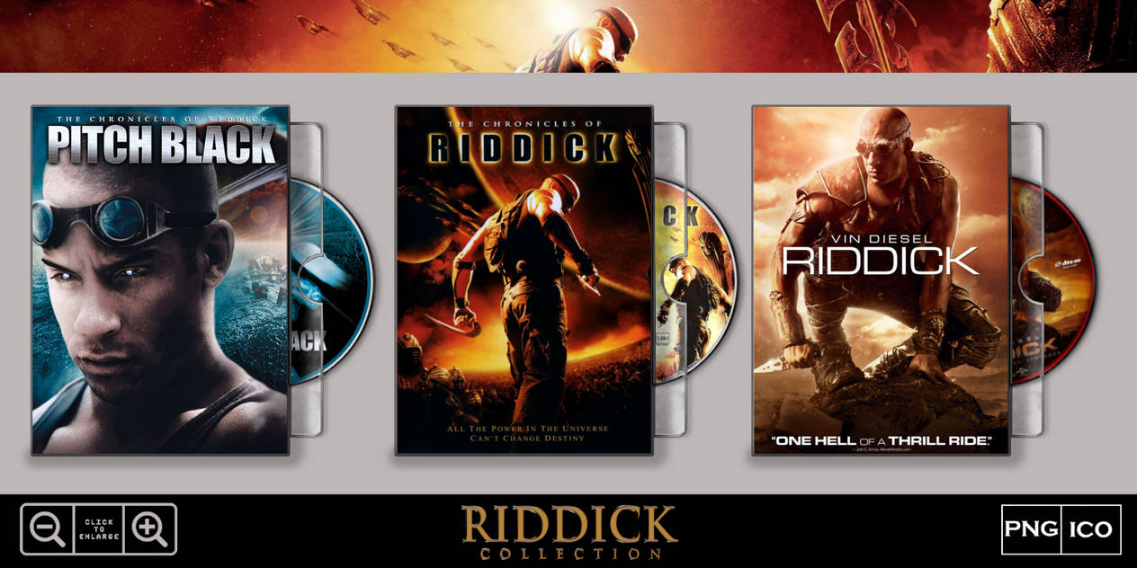 Riddick Trilogy Folder Icon Case Pack By Marronecavalcante On Deviantart The riddick collection [pitch black/the chronicles of riddick: riddick trilogy folder icon case pack