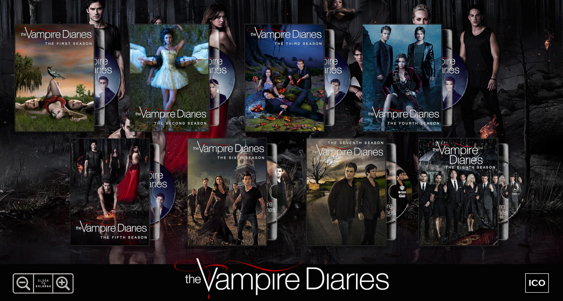 The Vampire Diaries - Folder Icon Case Pack by MarroneCavalcante on ...