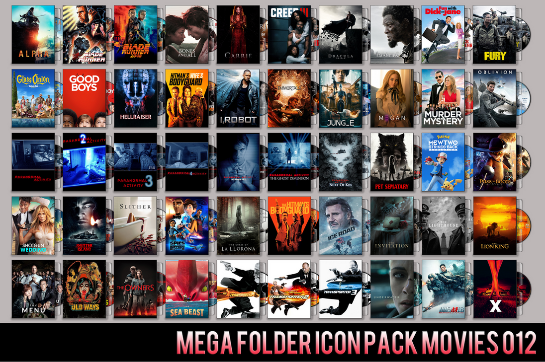 Mega Folder Icon Pack Movie 012 by MarroneCavalcante on DeviantArt