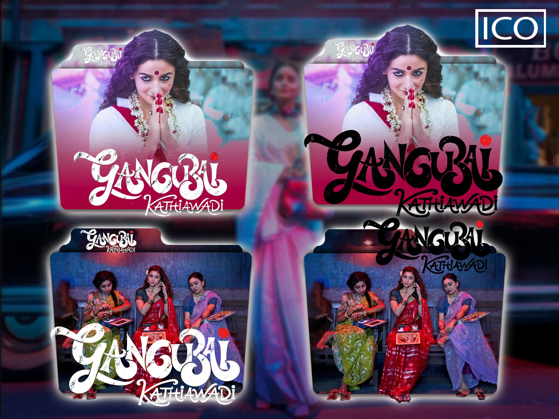 GANGUBAI KATHIAWADI (2022) FOLDER ICON PACK 01 by ajaykr0202 on DeviantArt