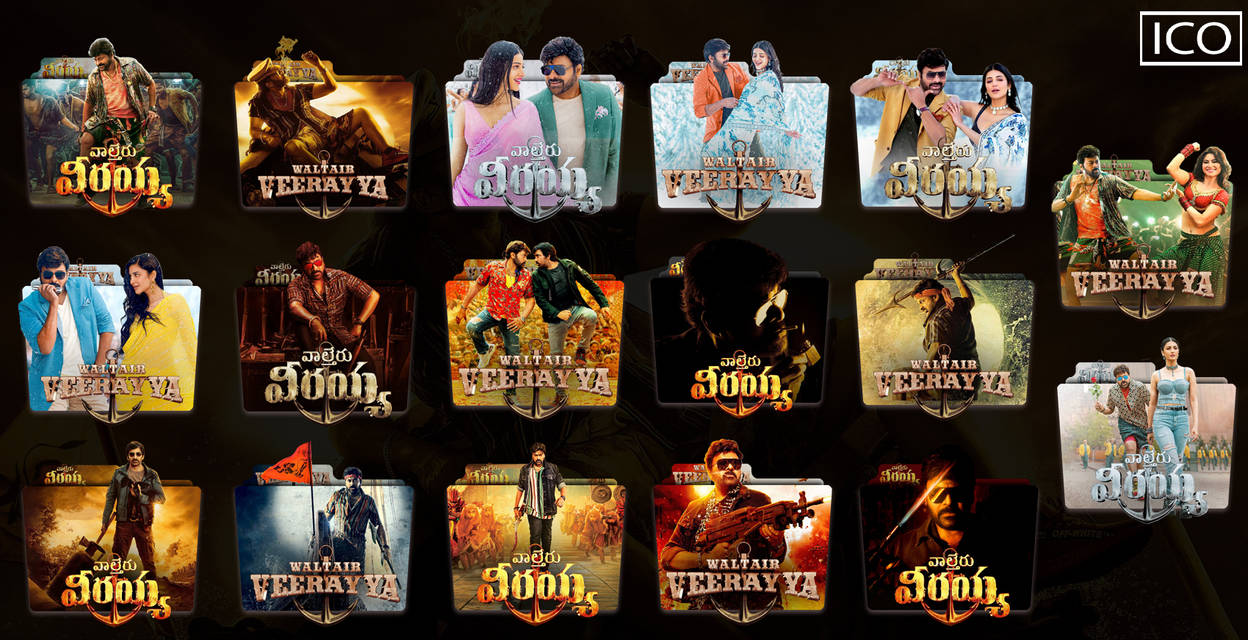 WALTAIR VEERAYYA (2023) FOLDER ICON PACK by ajaykr0202 on DeviantArt