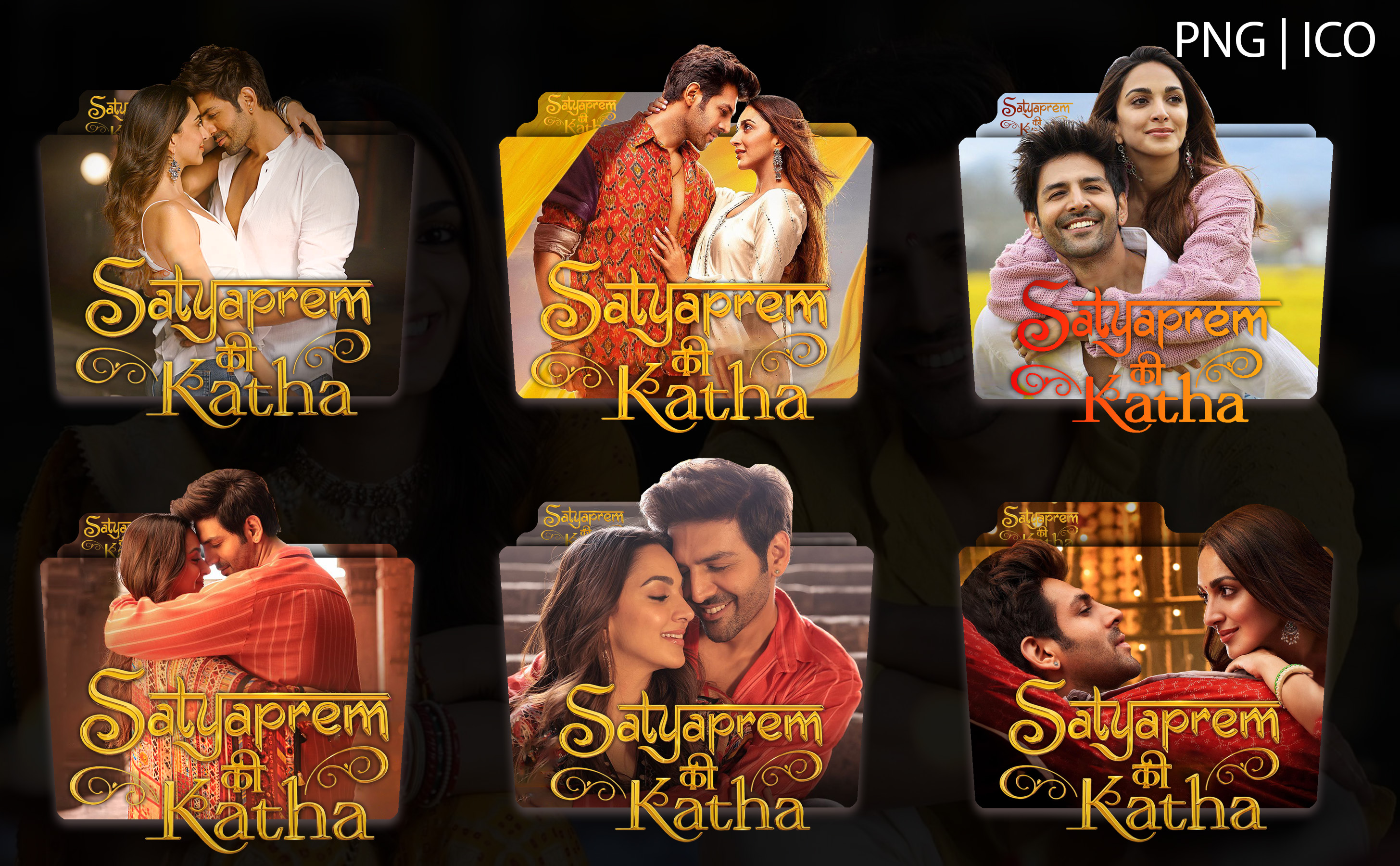 SATYAPREM KI KATHA (2023) FOLDER ICON PACK 02 by ajaykr0202 on DeviantArt