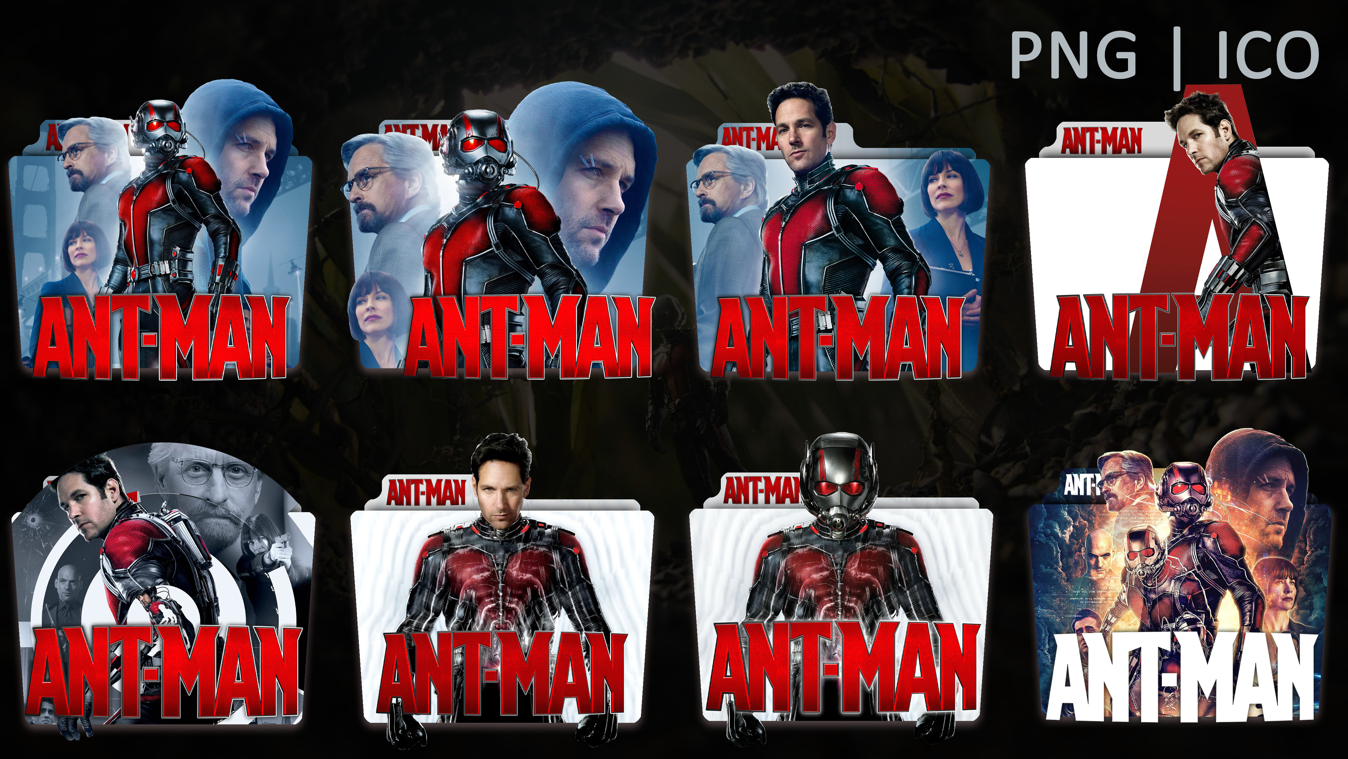 ANT-MAN (2015) FOLDER ICON PACK 01 by ajaykr0202 on DeviantArt