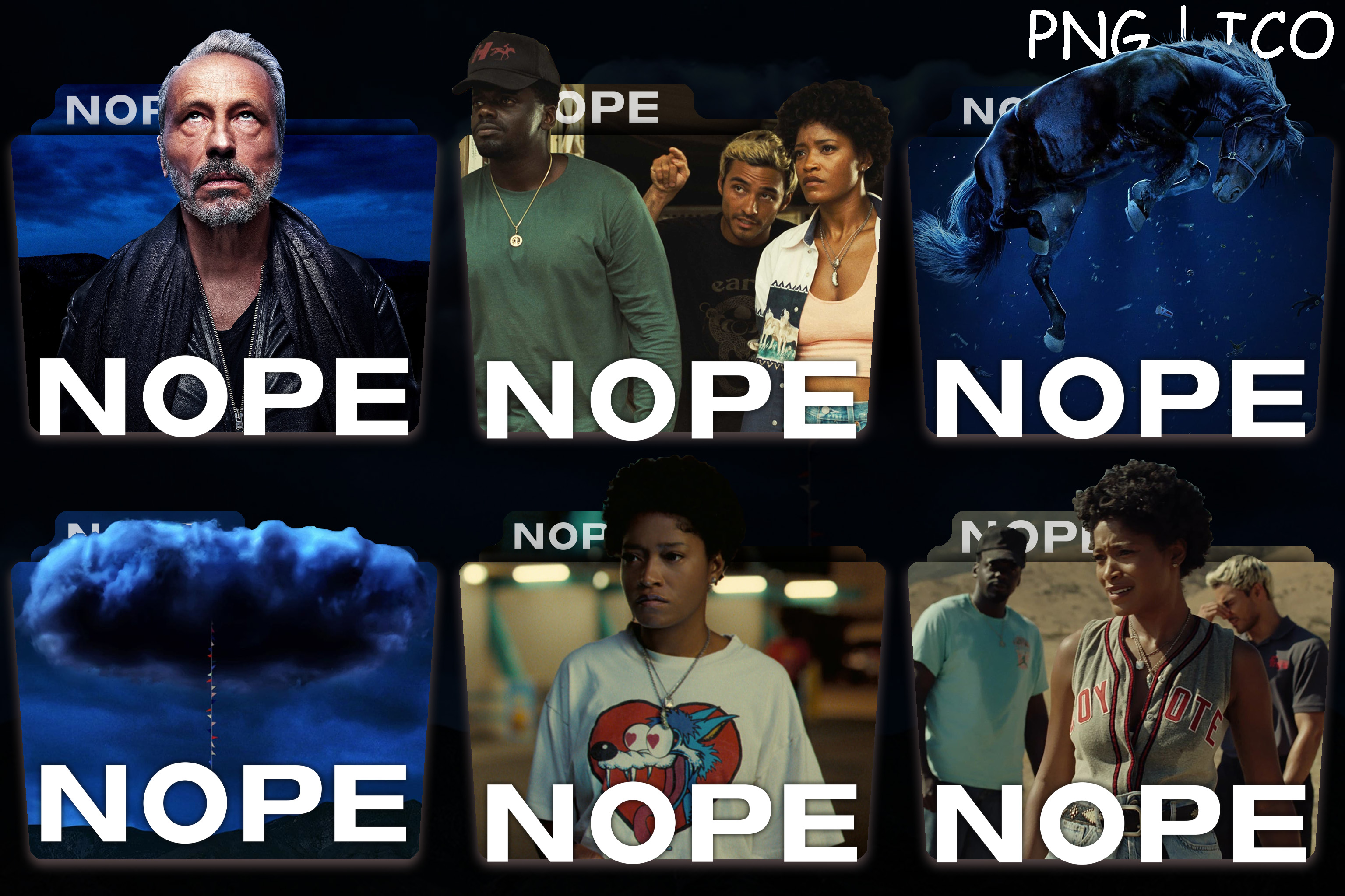 NOPE (2022) FOLDER ICON PACK 02 by ajaykr0202 on DeviantArt