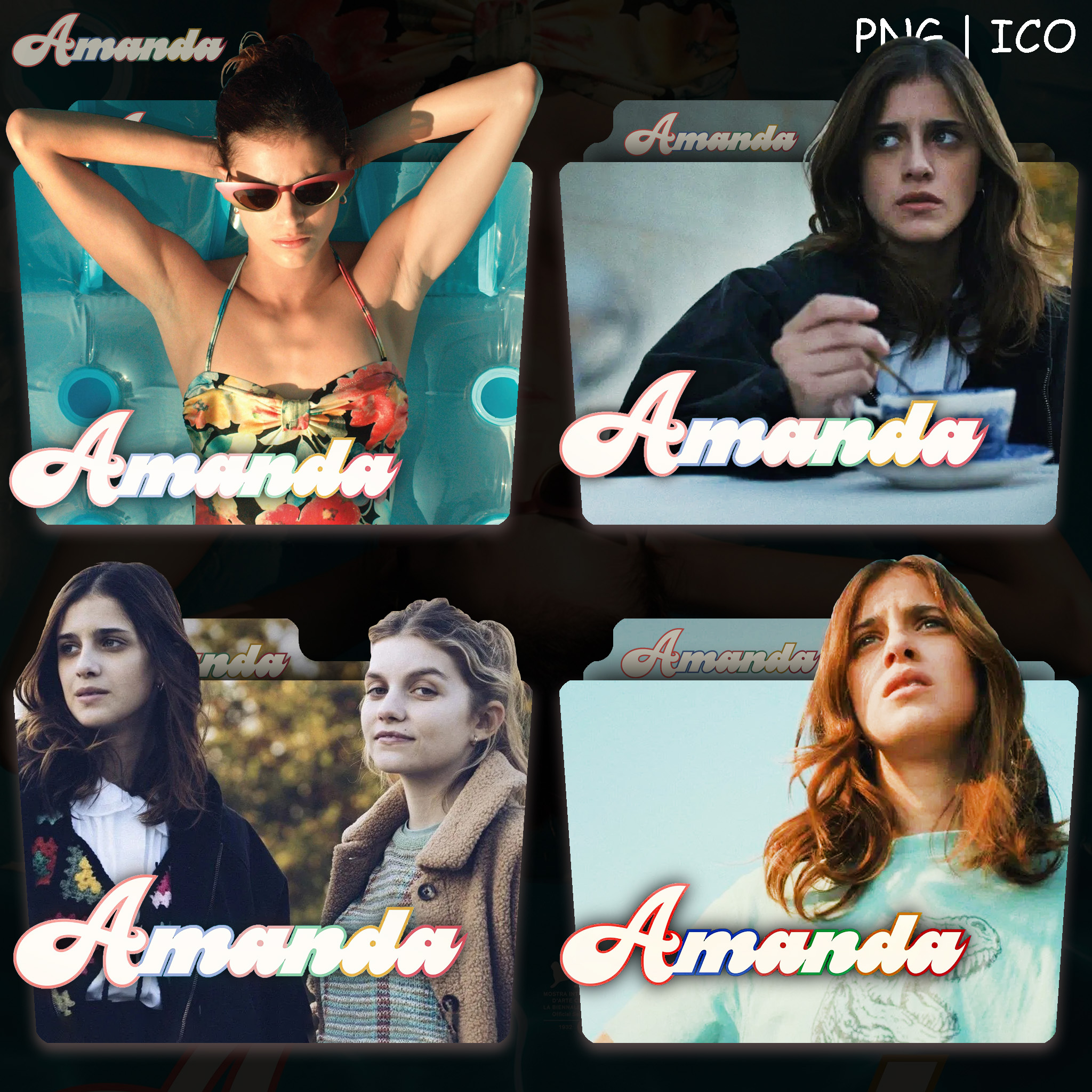 AMANDA (2022) FOLDER ICON PACK 01 by ajaykr0202 on DeviantArt