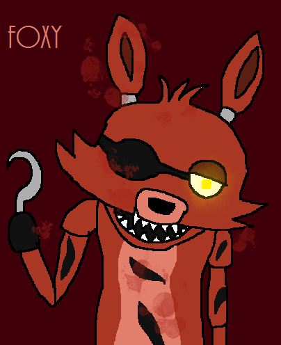 Foxy by PitchBlackTheCat on DeviantArt
