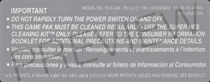 SNES NTSC Cartridge Label Print Template USA PSD by Chrisser73 on ...