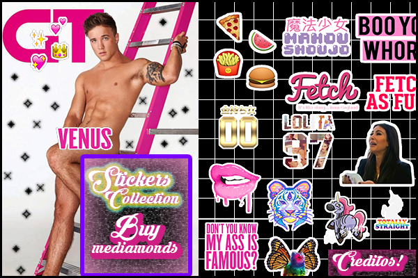 Colecion de stickers en png.