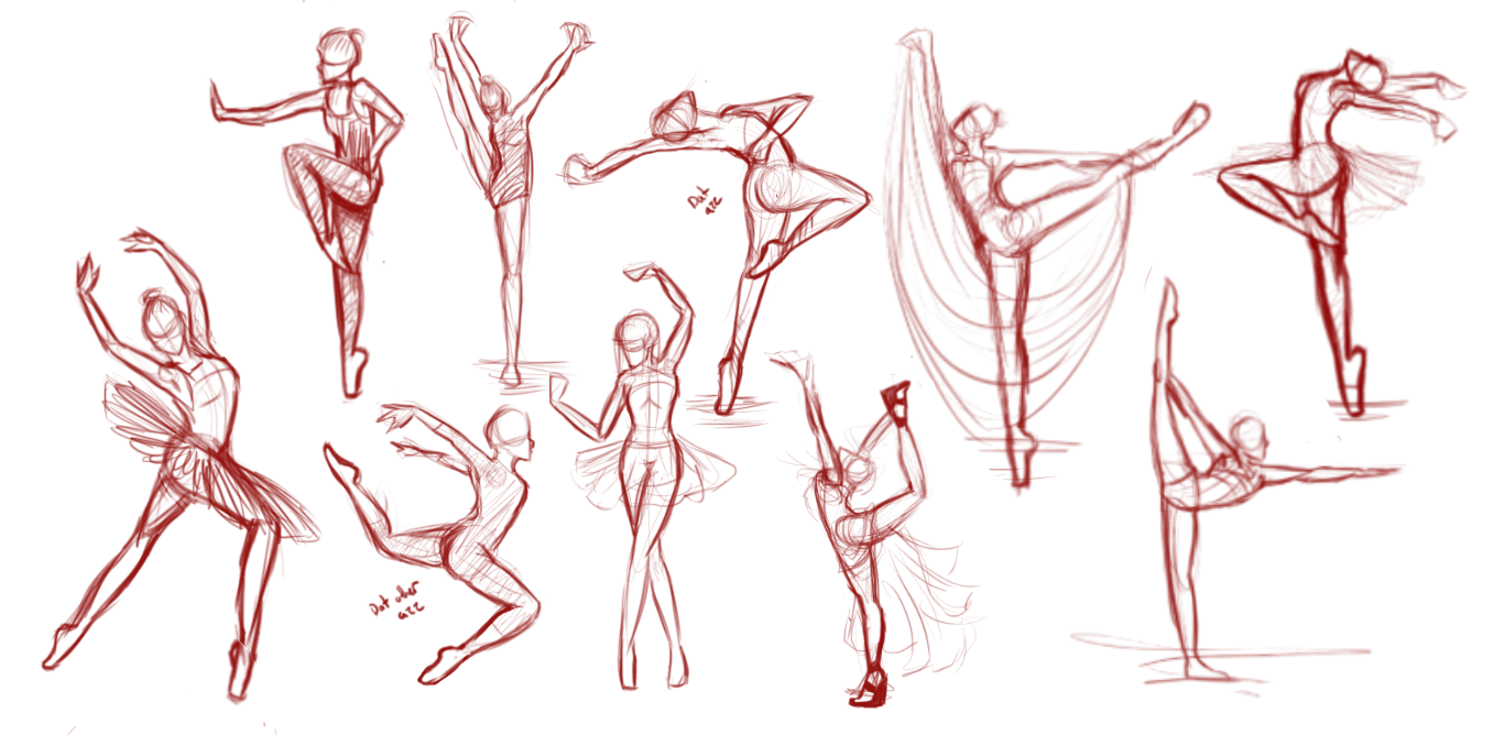 Female Ballet Dancer Reference Pose 010