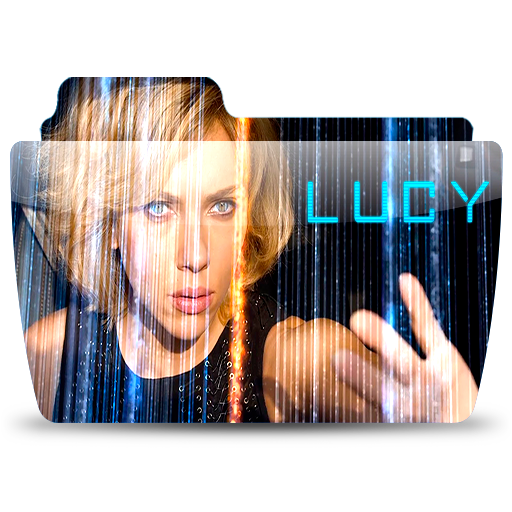 Lucy Movie Folder Icon (Colorflow) by ThaJizzle on DeviantArt