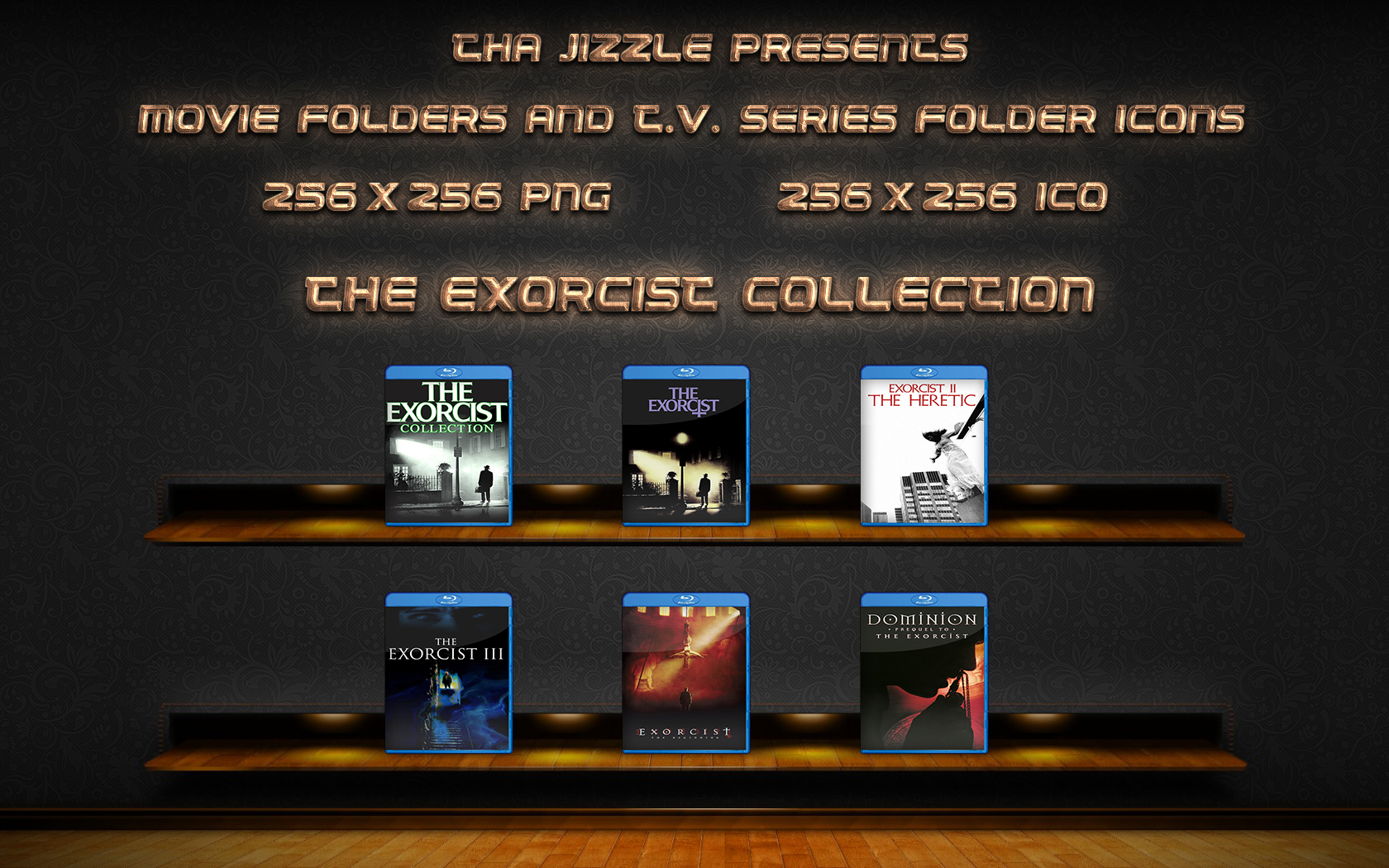The Exorcist Collection Movie Folder Icons by ThaJizzle on DeviantArt