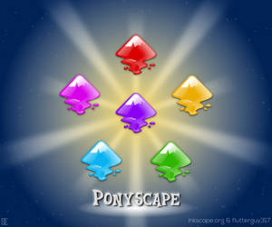 Elements Of Ponyscape (Ponyscape About Screen)