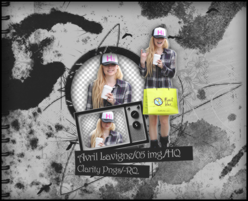 Pack png 952: Avril Lavigne.