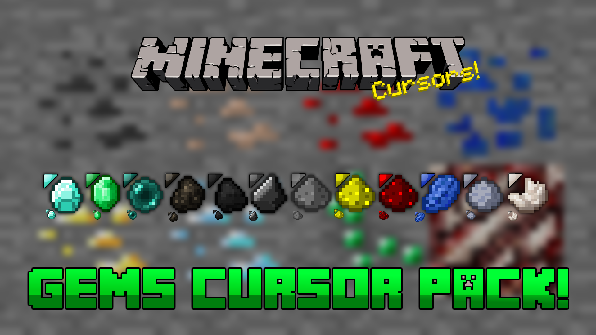 Minecraft pack! Cursors