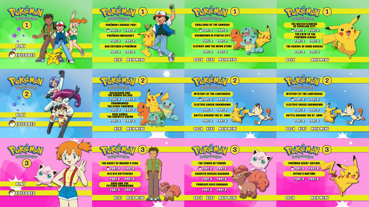 Pokémon Indigo League Series Comic Vine
