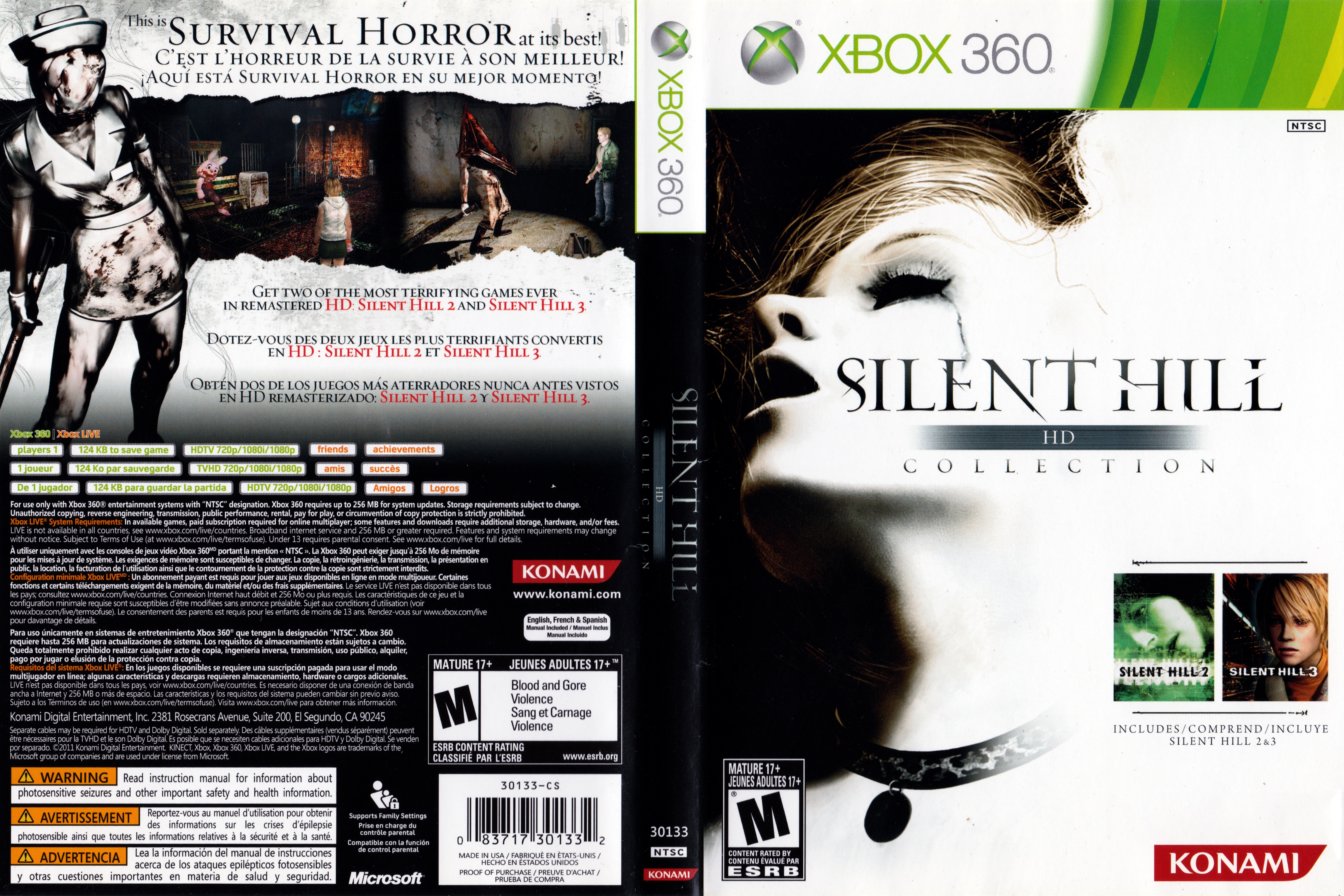 Silent Hill Hd Collection - Xbox 360 : Target