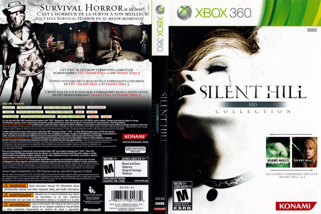 Silent Hill Hd Collection Boxart Xbox 360 By Dakotaatokad On Deviantart