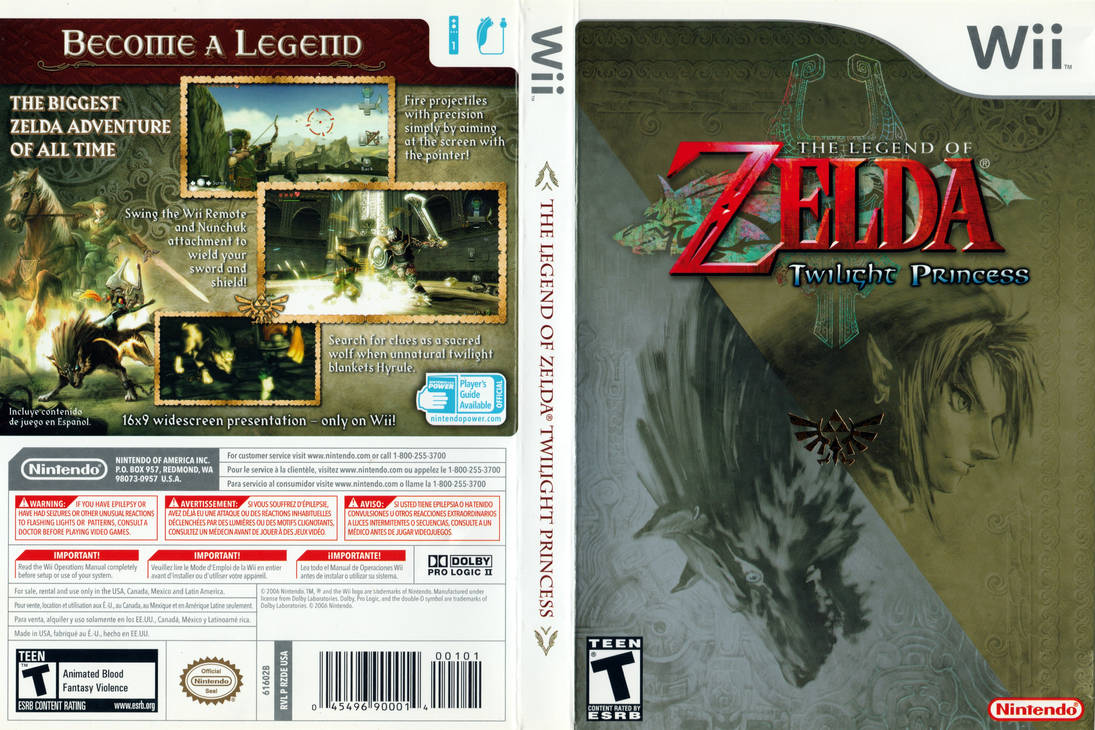 The Legend of Zelda: Ocarina of Time Wii U Box Art Cover by Spiderpig24