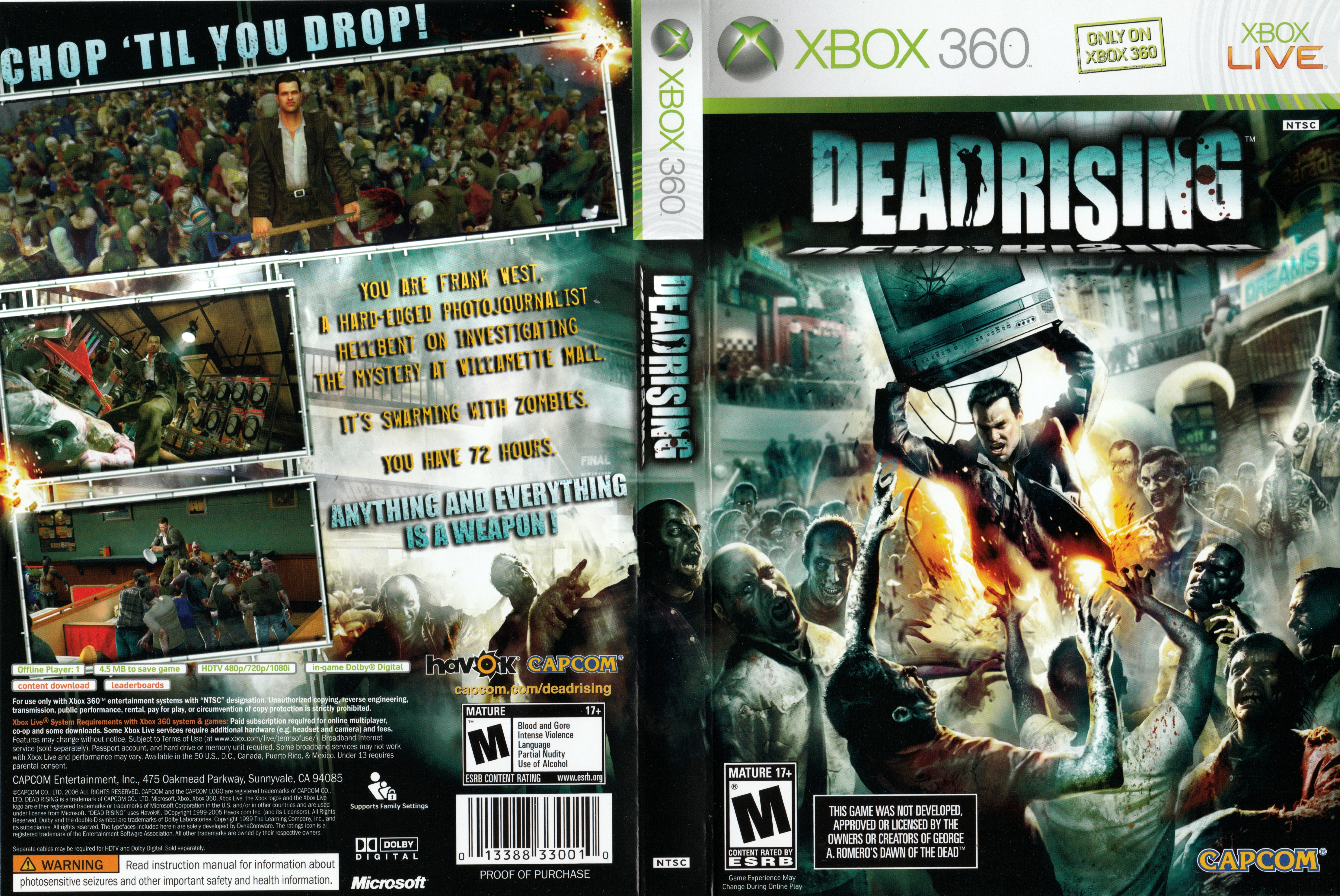 Dead Rising Box-Art (Xbox by dakotaatokad on DeviantArt