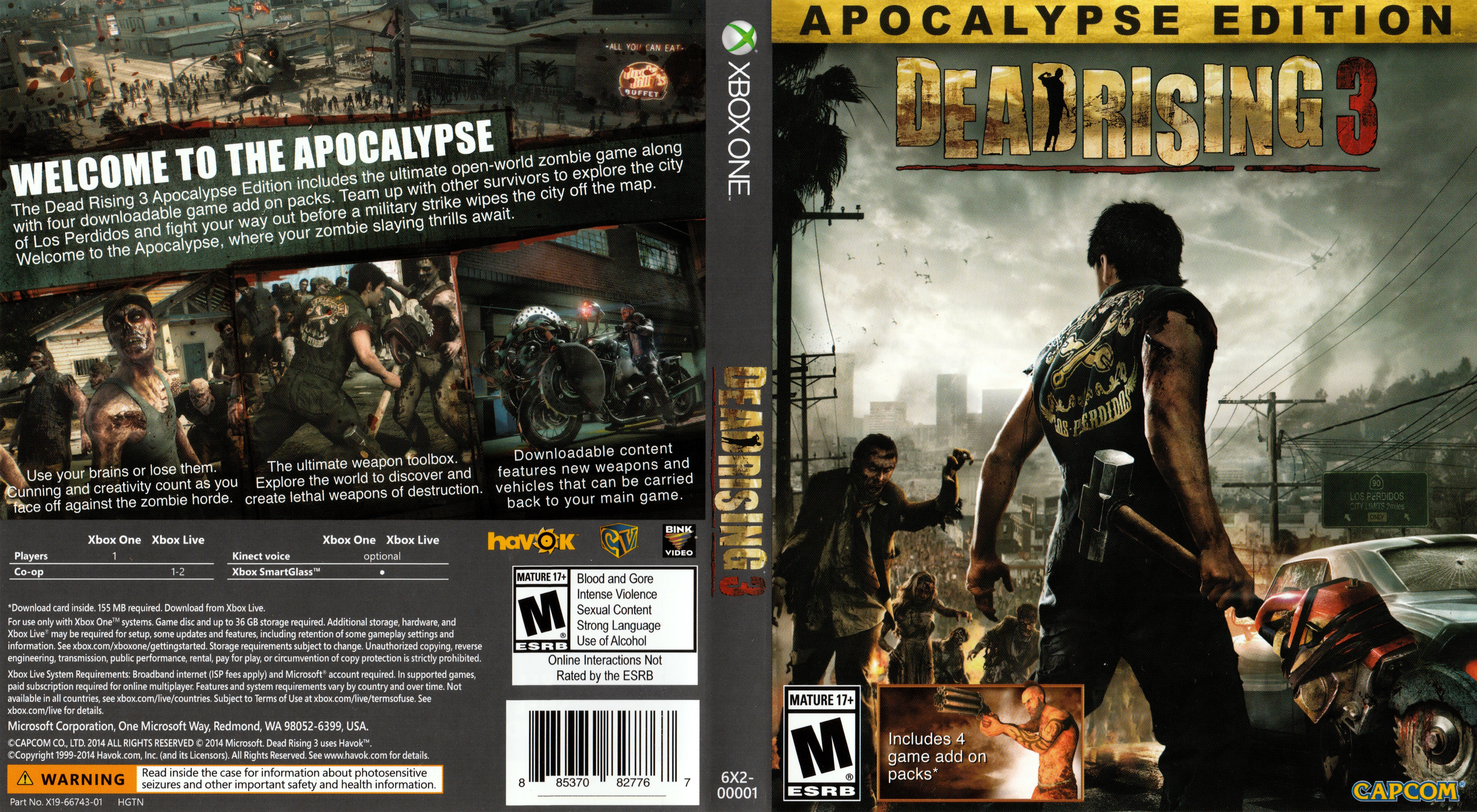 Dead Rising Xbox 360 Box Art Cover by [Deleted]