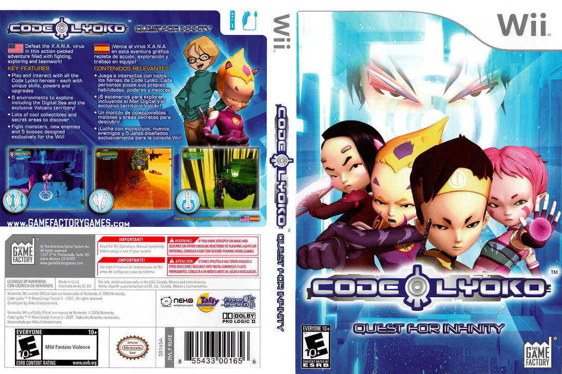 Code on sale lyoko wii