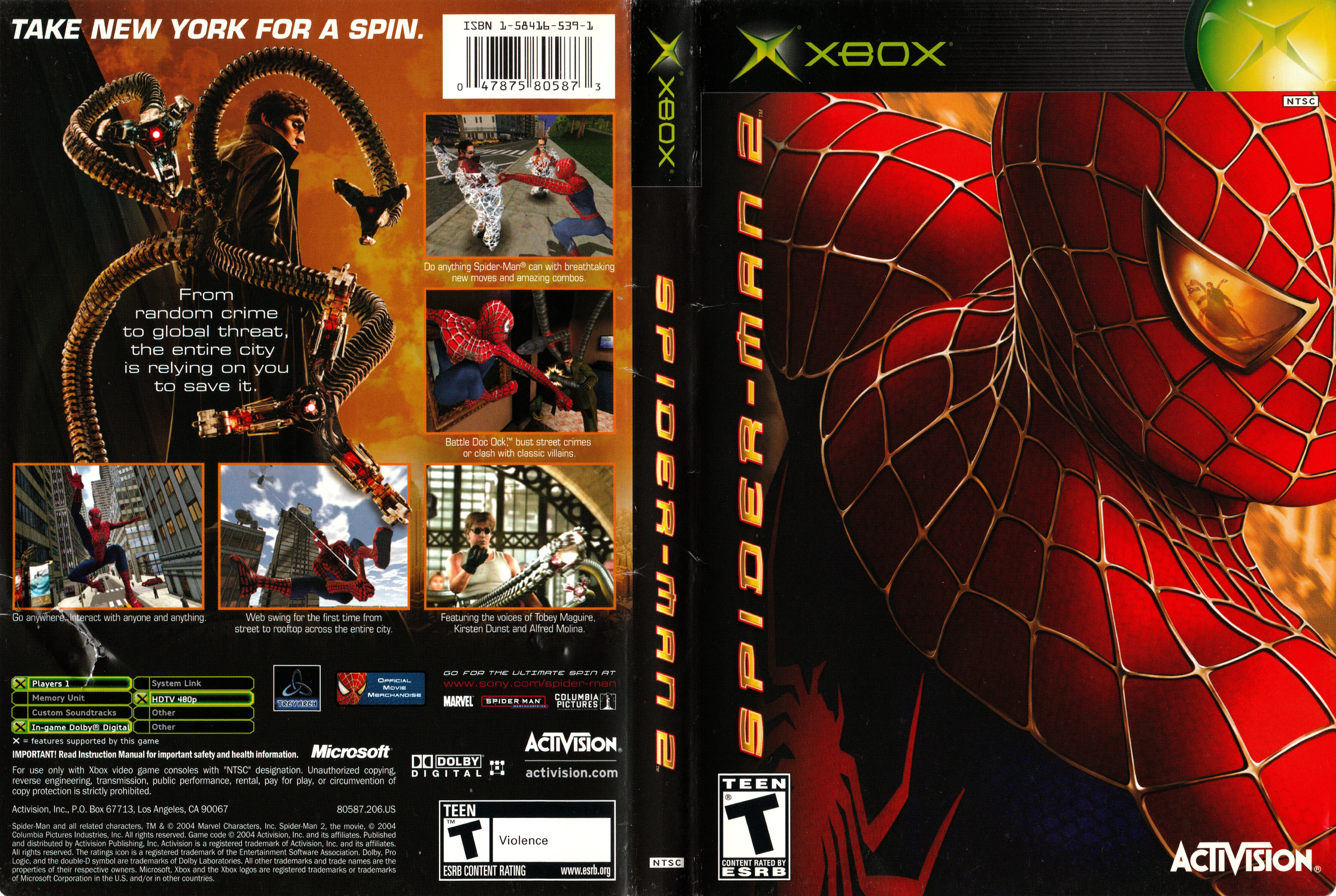 spider man xbox original