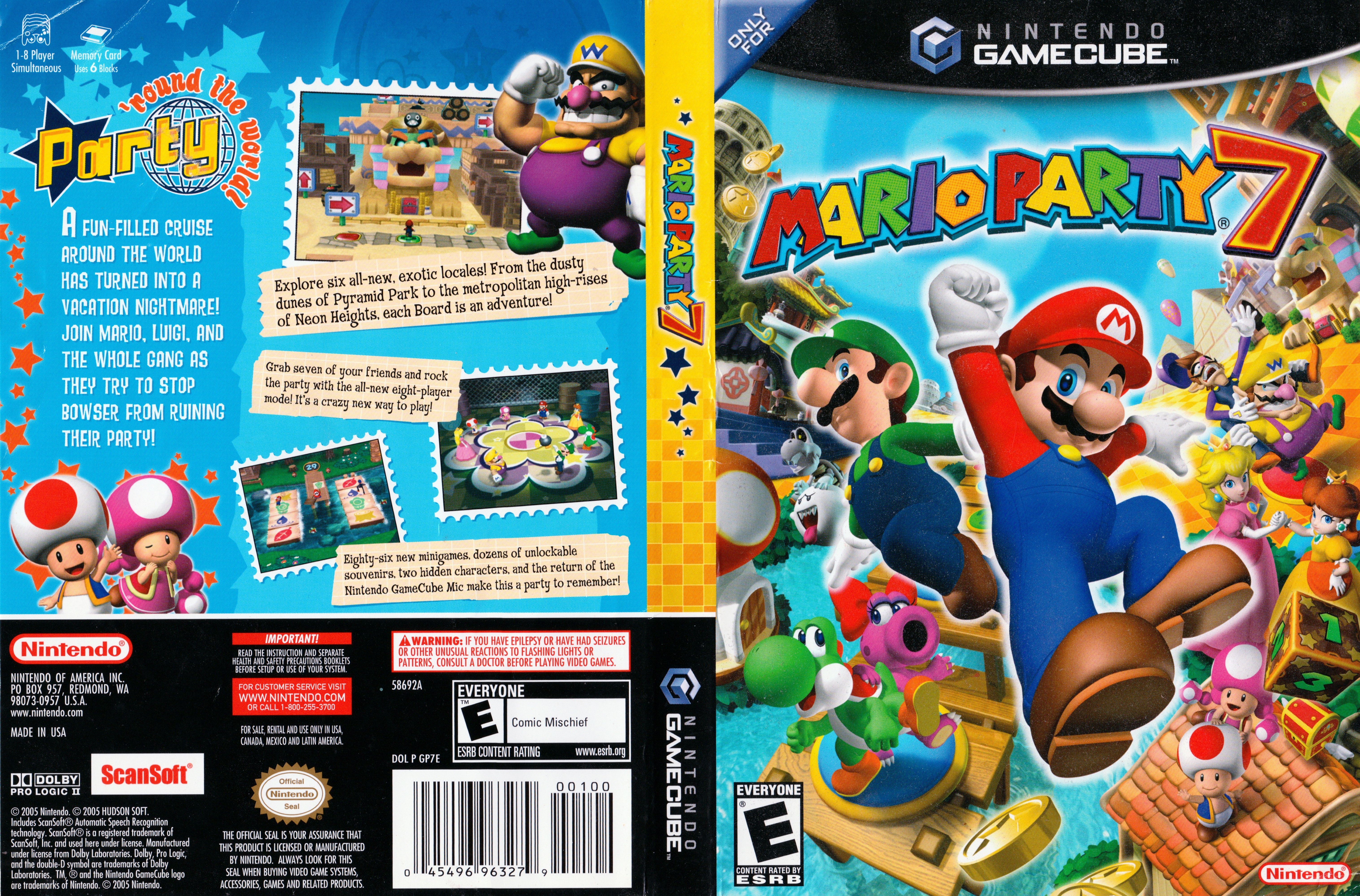 Mario Party 7 Box-Art by dakotaatokad on DeviantArt