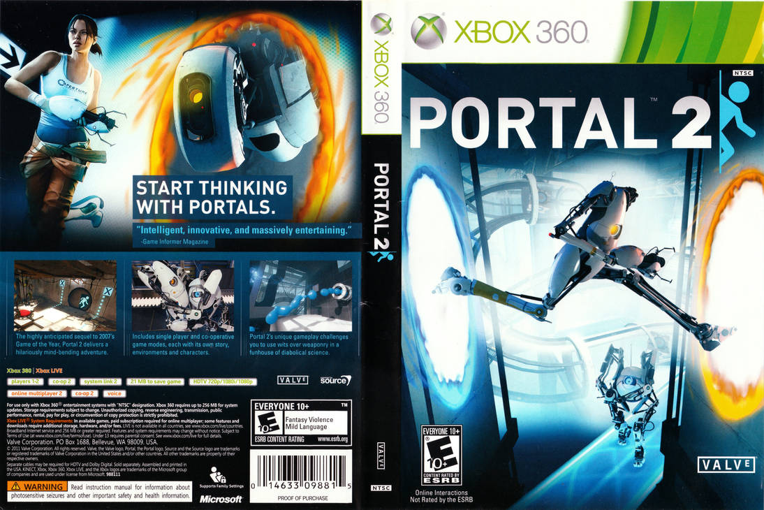 Portal 2 кооператив на xbox фото 6