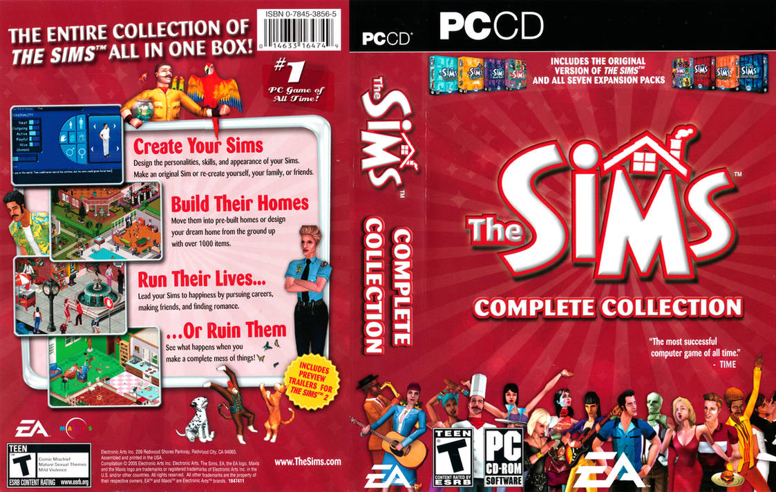 Original Sims Complete Collection The Sims PC The Sims: Complete
