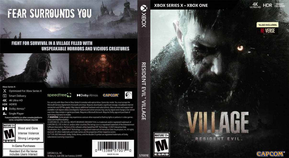 Resident evil village xbox