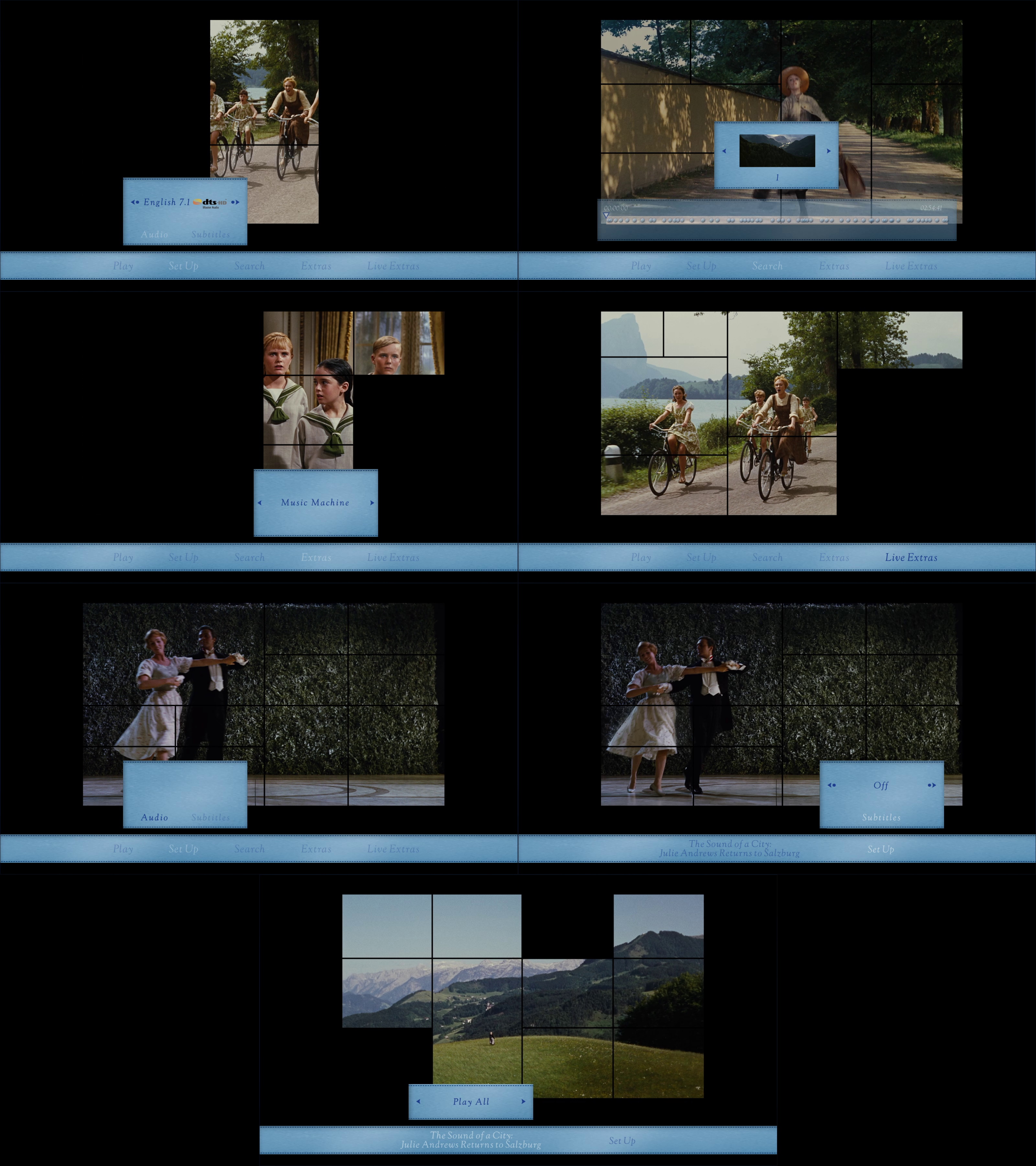The Sound Of Music 50th Anni. Ed. Blu-Ray Menus by dakotaatokad on ...