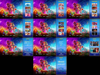 Super Mario Bros. Movie DVD And Blu-Ray Menus