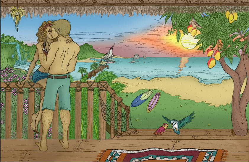 Under The Mango Tree By Spine777 On Deviantart