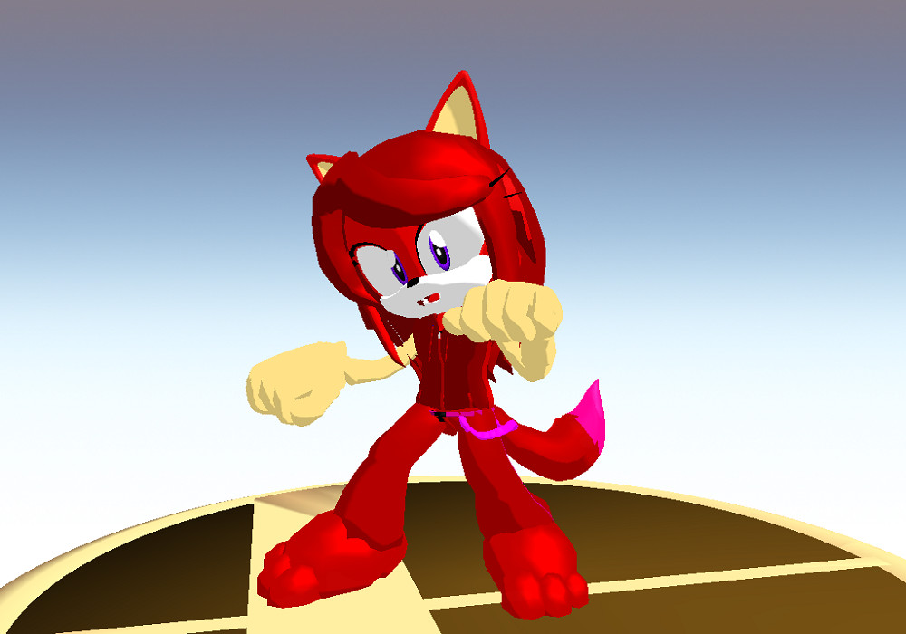 MMD - Ruby goes nyah.