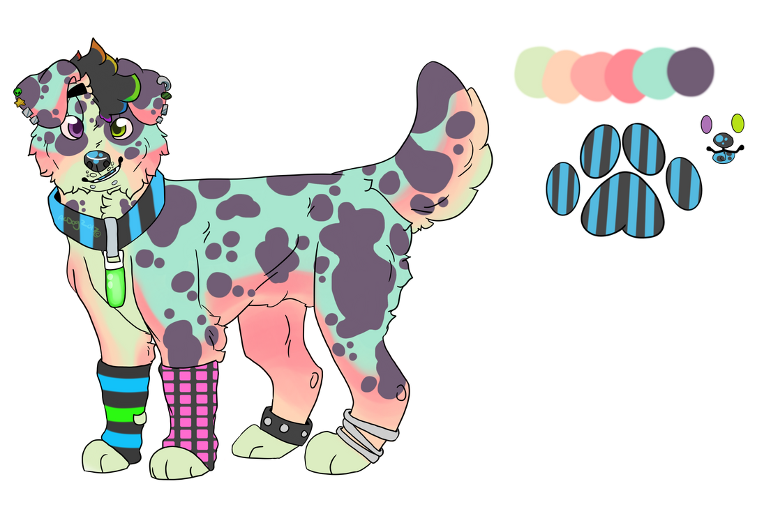 Sparkle Dog by aced0g on DeviantArt