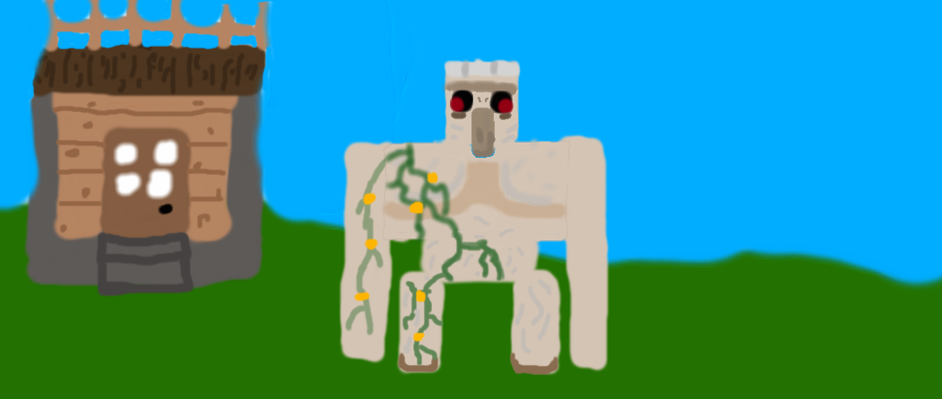 Iron Golem by CreeperMagnetGaming on DeviantArt