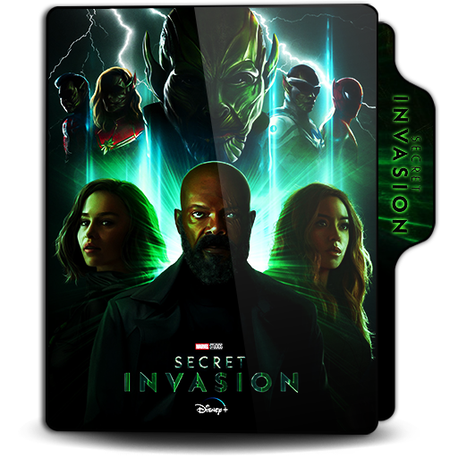 Marvel Studios' Secret Invasion (Paint Streak Poster - New Logo)
