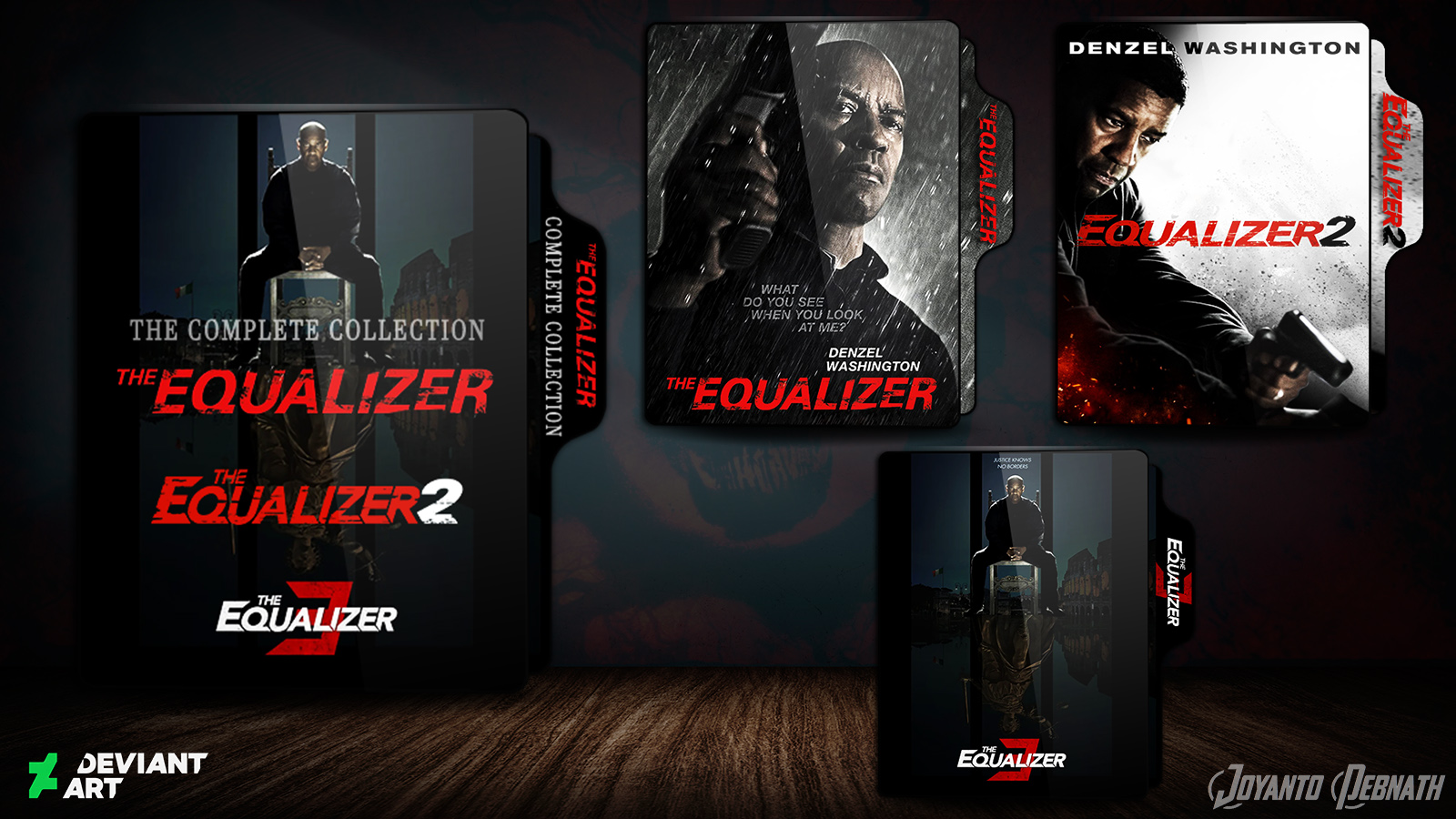 The Equalizer Complete Collection Folder Icon by JoyantoDebnath on