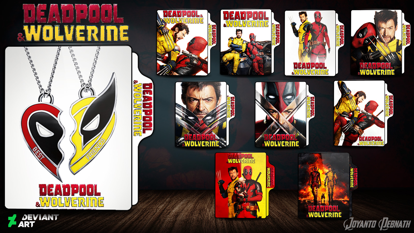 Deadpool and Wolverine (2024) | Folder Icon by JoyantoDebnath on DeviantArt