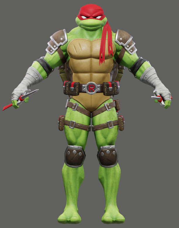 Raphael (TMNT) Fortnite [Blend.] by Hunicrio on DeviantArt