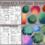 Foliage Brushes SAI2 - Downloadable