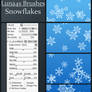 Snowflake Scatter Brushes SAI2 - Downloadable
