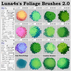 Luna4s FoliageBrushes 2.0