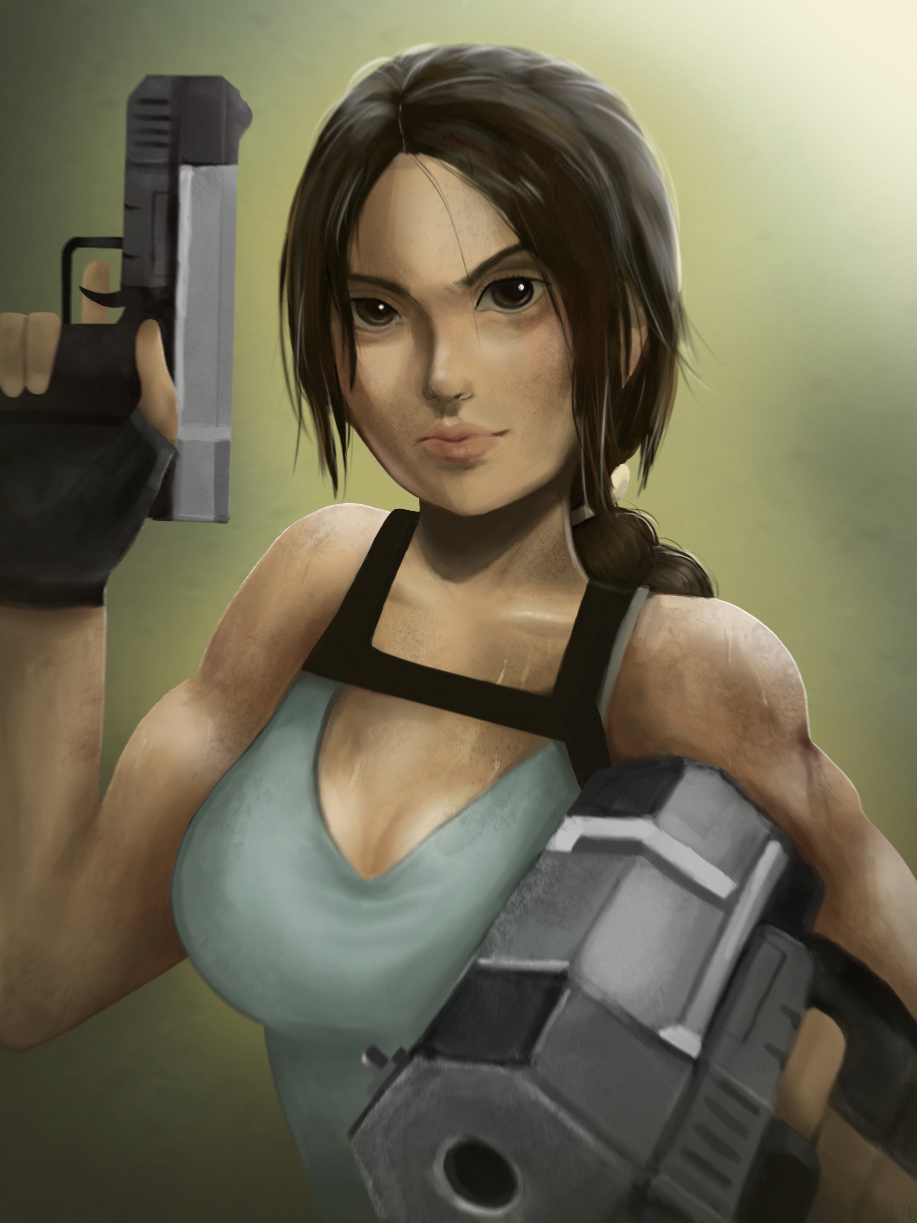 Lara Croft fan art by xbarbrarff on DeviantArt