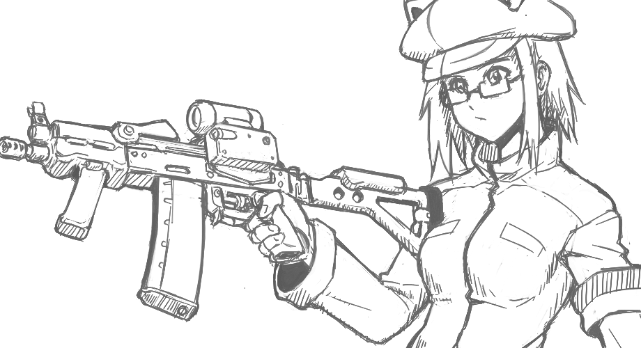 AK Girl by EBR-KII on DeviantArt