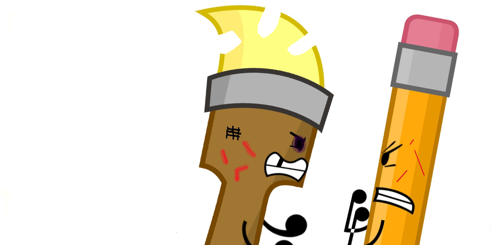 Paintbrush vs Pencil! by JrTheAnimater123 on DeviantArt