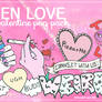 Teen Love - png pack