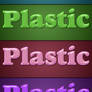 Plastic Layer Style - 6 Colors