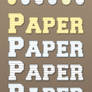 6 Free Paper Layer Styles